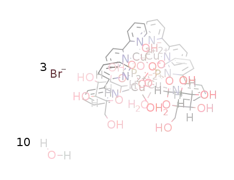 [Cu4(μ-OH)(μ-α-D-glucose-1-phosphate(2-))2(2,2'-bipyridyl)4(H2O)2]Br3*10H2O