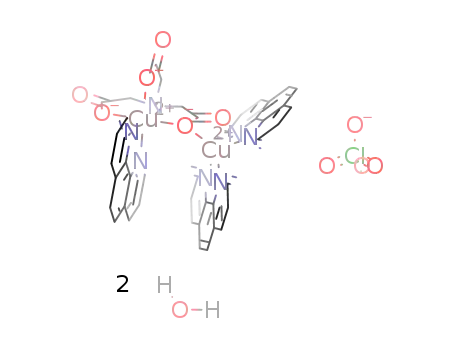Cu2(phenanthroline)3(μ-nitrilotriacetate)*2H2O
