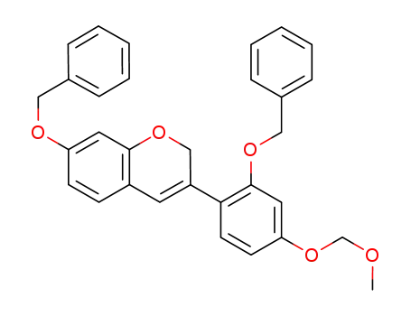2',7-(dibenzyloxy)-4'-(methoxymethyloxy)isoflav-3-ene