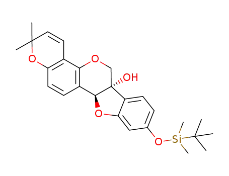 (-)-9-(t-butyldimethylsilyloxy) glyceollin I