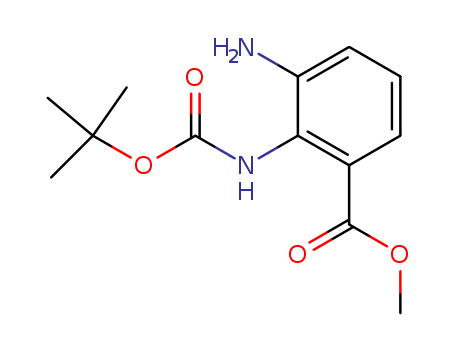3-Amino-2-tert-butoxycarbonylamino-benzoic acid methyl ester