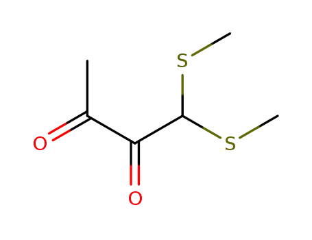 1,1-bis-methylsulfanyl-butane-2,3-dione
