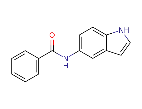 Molecular Structure of 6019-39-2 (Benzamide, N-1H-indol-5-yl-)