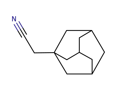 Molecular Structure of 16269-13-9 (1-ADAMANTANEACETONITRILE)