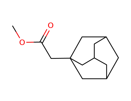 Molecular Structure of 27174-71-6 (Methyl 2-(1-adamantyl)acetate)