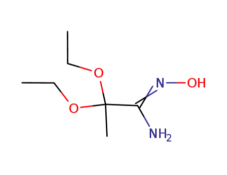 2,2-diethoxy-N'-hydroxypropanamidine