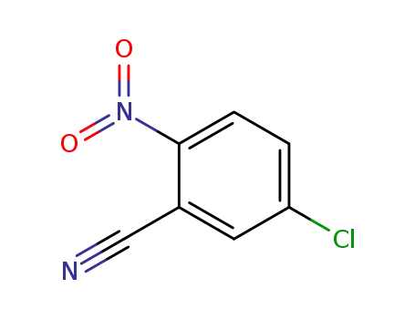Molecular Structure of 34662-31-2 (5-Chloro-2-nitrobenzonitrile)