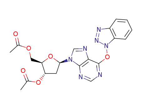 3',5'-di-O-acetyl-O(6)-(benzotriazol-1-yl)-2'-deoxyinosine