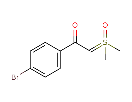 1-(4-bromophenyl)-2-(2-dimethyl(oxo)-λ6-sulfanylidene)ethan-1-one