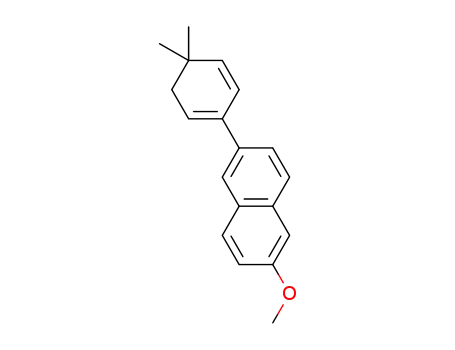 2-(4,4-dimethylcyclohexa-1,5-dienyl)-6-methoxynaphthalene