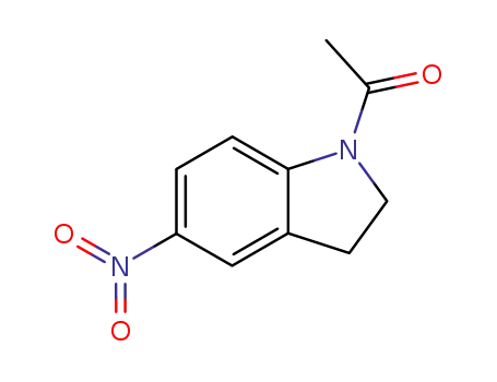 Molecular Structure of 33632-27-8 (1-Acetyl-5-nitroindoline)