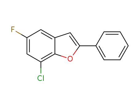 7-chloro-5-fluoro-2-phenylbenzo[b]furan