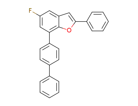 7-(biphenyl-4-yl)-5-fluoro-2-phenylbenzo[b]furan