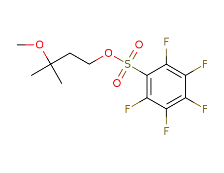 3-methoxy-3-methylbutyl 2,3,4,5,6-pentafluorobenzenesulfonate