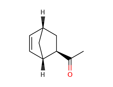 Molecular Structure of 159651-24-8 (Ethanone, 1-(1S,2R,4S)-bicyclo[2.2.1]hept-5-en-2-yl- (9CI))