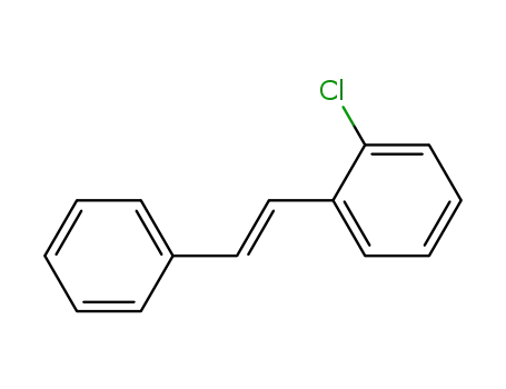 Molecular Structure of 1657-52-9 ((E)-2-Chlorostilbene)