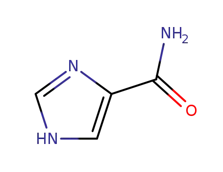 Molecular Structure of 26832-08-6 (imidazole-4-carboxamide)