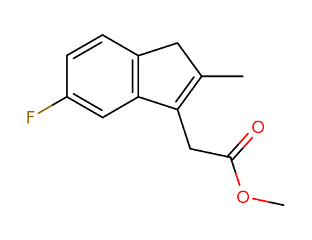 1H-Indene-3-acetic acid, 5-fluoro-2-methyl-, methyl ester