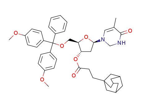 3'-O-adamantaneacetyl-5'-O-(4-4'-dimethoxytrityl)thymidine