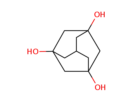 Molecular Structure of 99181-50-7 (1,3,5-Adamantanetriol)