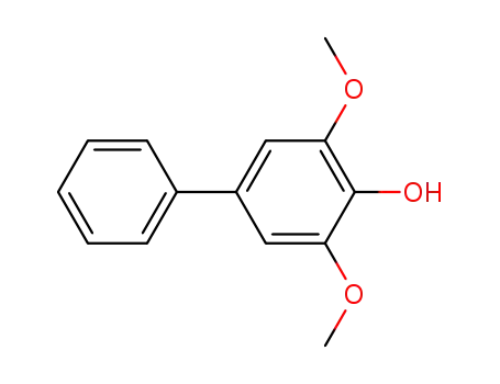 Molecular Structure of 3687-28-3 (3,5-dimethoxybiphenyl-4-ol)