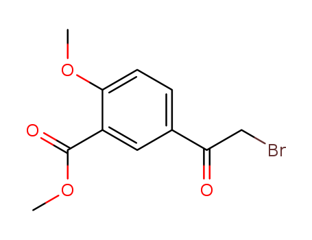 methyl 5-(2-bromoacetyl)-2-methoxybenzoate