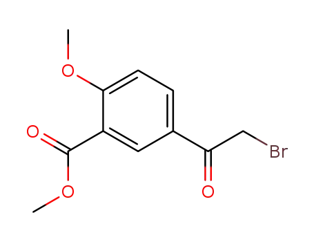 methyl 5-(2-bromoacetyl)-2-methoxybenzoate
