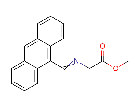 methyl 2-((anthracen-9-yl)methyleneamino)-acetate