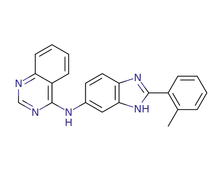 N-(2-o-tolyl-1H-benzo[d]imidazol-6-yl)quinazolin-4-amine