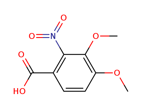 Benzoic acid, 3,4-dimethoxy-2-nitro-