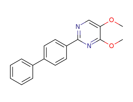 2-(4-biphenyl)-4,5-dimethoxypyrimidine