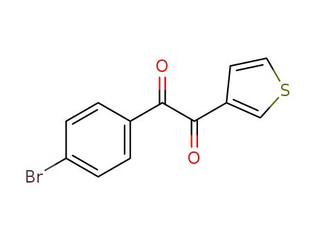 1-(4-bromophenyl)-2-(thiophen-3-yl)ethane-1,2-dione