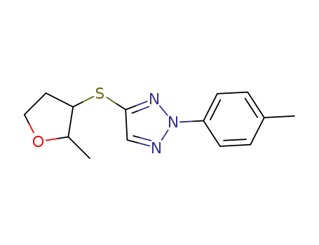 4-(2-methyltetrahydrofuran-3-ylthio)-2-p-tolyl-2H-1,2,3-triazole