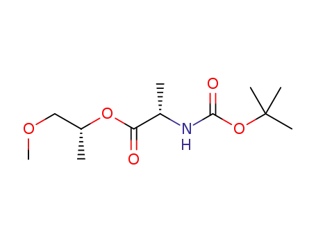 (R)-1-methoxypropan-2-yl (S)-2-((tert-butoxycarbonyl)amino)propanoic acid