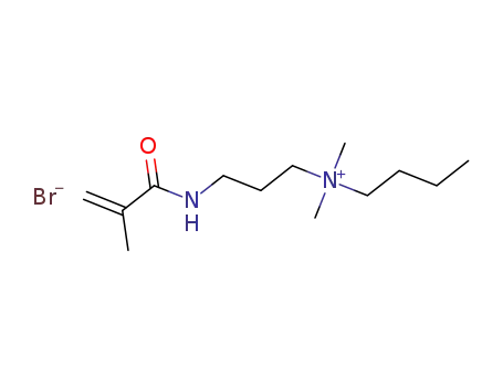 (2-methacrylamido) propyltetrahexyldimethylammonium bromide