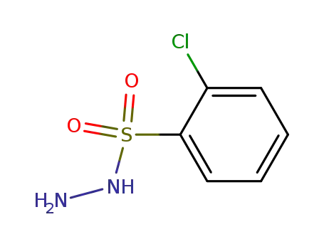 Benzenesulfonic acid, 2-chloro-, hydrazide