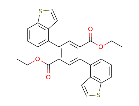 diethyl 2,5-di(benzo[b]thiophen-4-yl)terephthalate