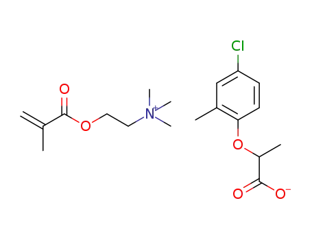 [2-(methacryloyloxy)ethyl]trimethylammonium 2-(4-chloro-2-methylphenoxy)propioniate