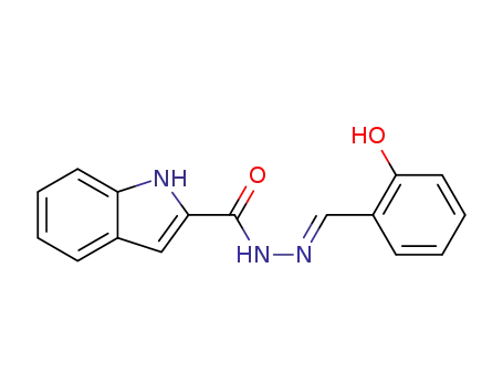 (E)-N'-(2-hydroxybenzylidene)-1H-indole-2-carbohydrazide
