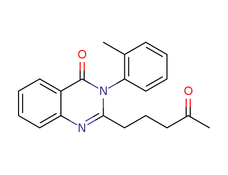 2-(4-oxopentyl)-3-(o-tolyl)quinazolin-4-one