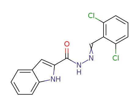 N'-(2,6-dichlorobenzylidene)-1H-indole-2-carbohydrazide