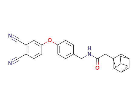 2-(adamantan-1-yl)-N-(4-(3,4-dicyanophenoxy)benzyl)acetamide