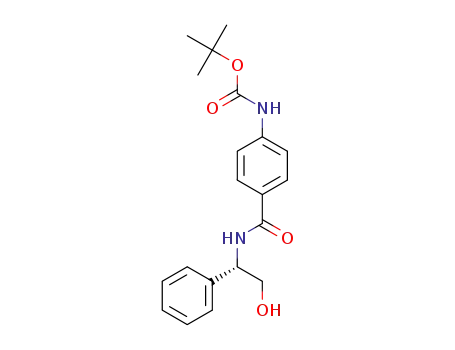 (S)-tert-butyl (4-((2-hydroxy-1-phenylethyl)carbamoyl)phenyl)carbamate