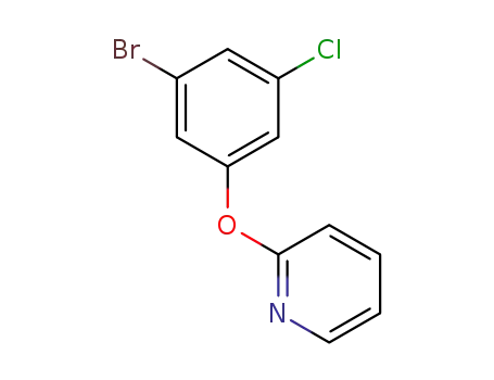2-(3-bromo-5-chlorophenoxy)pyridine