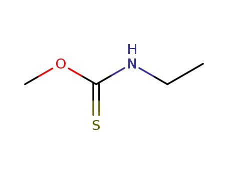 Molecular Structure of 65351-53-3 (Carbamothioic acid, ethyl-, O-methyl ester)