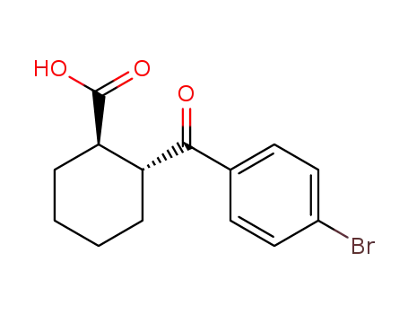 (1R,2R)-2-(4-bromobenzoyl)cyclohexane-1-carboxylic acid