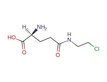Molecular Structure of 4821-79-8 (L-Glutamine, N-(2-chloroethyl)-)