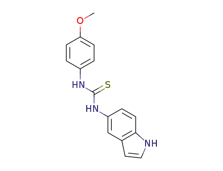 1-(1H-indol-5-yl)-3-(4-methoxyphenyl)thiourea