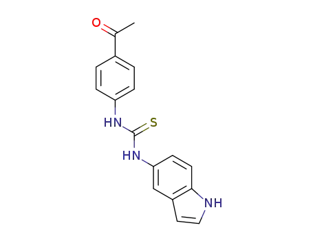 1-(4-acetylphenyl)-3-(1H-indol-5-yl)thiourea