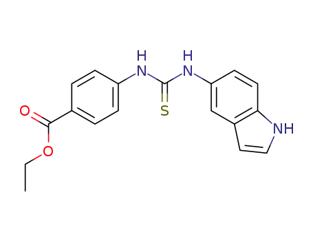 ethyl 4-(3-(1H-indol-5-yl)thioureido)benzoate